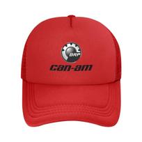 Brp Can Am Logo Mesh Baseball Caps Snapback Fashion Baseball Hats Breathable Casual Casquette Outdoor Unisex One Size