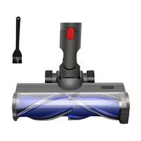 ABUL-For Dyson V7 V8 V10 V11 V15 Hardwood Floor Carpet Attachment With LED Light V-Shaped Turbine Bristle Cleaning Brush Head