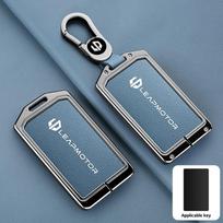Zinc Alloy Leather Car Nfc Card Rc Key Case Case Leapmotor C10 C11 C16 Key Fob Car Key Case Housing Car Kychain Accessories