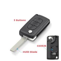 S Remote Car Key Shell For Fiat Scudo For Peugeot Partner Expert For Citroen Berlingo Dispatch Ce0523/Ce0536 Key (as the picture,for Fiat)