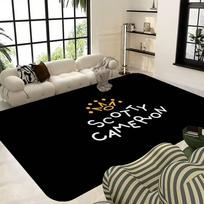 Fashion S-SCOTTY C-CAMERON Floor Mat Rectangle Anti-slip Home Soft Badmat Front Door Indoor Outdoor Mat Welcome Doormat 40cm x 60cm