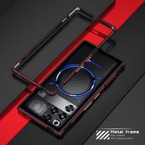 Prabangus metalinis buferio rėmelio dėklas ZTE nubia RedMagic 11 11S Pro+ / Pro dėklui Aliuminio apsauginis dangtelis Opp Bag&For ZTE nubia RedMagic 11 Pro+ 5G 6.85"