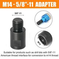 Angle Grinder M10 To M14 Adapter Thread Converter Adapte Interface Connector Screw Connecting Rod Nuts Slotting Back A4