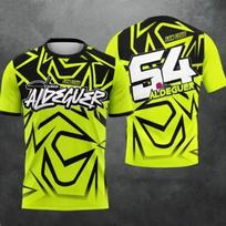 Motorcycle Racing Team Short Sleeve T Shirt Quick Dry Breathable Fabric Short Sleeve Tee S