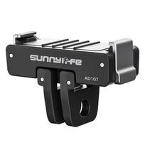 Quick-Release Buckle for  Osmo Action 6 Camera Accessories Magnetic Expansion Stand with Dual-Direction Magnet