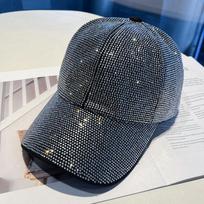 Full Diamond Luxury Rhinestones Baseball Caps for Women Men Cotton Bones Snapback Hip Hop Cap Gorras Casquette Sun Hats