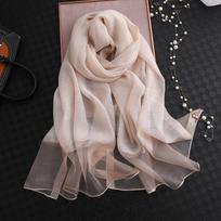 Prabangus Moteriškas Šilkinis Skara Plona Vasarinė Moters Paplūdimio Skara Skaros Musulmoniška Mada Foulard Moteriškas Hidžabas Galvos Apdangalas