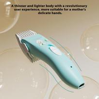 Kūdikio plaukų kirpimo mašinėlė Tylus skutimas Naujas kūdikio elektrinis trimeris Silent Baby Hair Shaving And Fetal Hair Cutting Tool Be tepimo alyvos onesize
