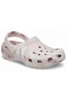 Saboti Femei Crocs Classic Marbled 206867 Clog Beige 41-42 EU Lightweight Comfortable Slip-On
