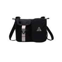NIKE Travel Bag, Waist Bag, Shoulder Bag, Crossbody Bag, Casual Bag, Black, One Size juoda