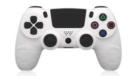 Dual Vibration Wireless Bluetooth Controller for PS4 Gamepad White for PS4 Controller Wireless Handle