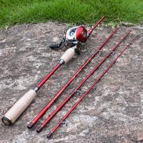 2,1 m/2,4 m meškerykotis su 18BB meškerės ritės lauko sportinės žūklės rinkiniu Rod2.1m&Left handle