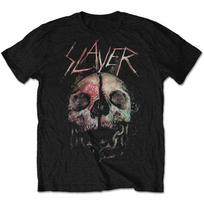 Slayer Skeltos Kaukolės Slim Fit Juodi Unisex Marškinėliai S