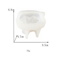 Silicone Mold 3D Baby Silicone Mold Baby Dressed Bunny Chocolate Fondant Cake Decorating Tools KTY white