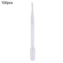 100Pcs 3ml Disposable Plastic Liquid Dropper Transfer Graduated Pipette Tool balta