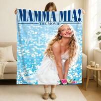Naujas Mamma Mia pledas Minkštas ir draugiškas odai Sofa Lova Sumigti Patalynė Visų sezonų antklodė 75x90cm