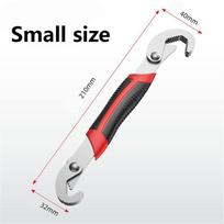 Universal Adjustable Wrench Tool Set Multifunctional Large Opening Double-Ended Pipe Live Mouth Pliers Wrench Hardware Hand Tool