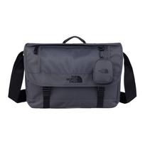 The North Face 25L Solid Color Minimalist Logo Embossed Messenger Bag Shoulder Handheld Outdoor Bag Men bags Charcoal-Gray NN2PR00L Charcoal Gray gray
