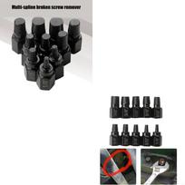Upgraded Bolt Extractor Set, 10Pcs Impact Bolt & Nut Removal Set, Stripped Lugs Nut Removal, Extraction  Set China Mainland