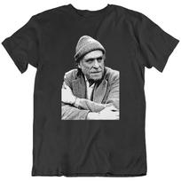 Charles Bukowski Vector, writer, poet, novelist Fan T Shirt Tee Gift New XL