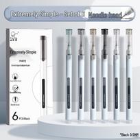 Kaba Bear Quick-Dry Cute Cartoon Black Pen for Exams and Smooth Writing 0.5mm