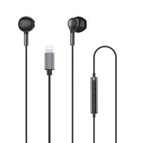 Lightning iPhone Wired MFi with Dynamic Control for Volume Black TT-Valley Earphones, Certified, High-Sensitivity Driver, Microphone/Remote Calls, juoda
