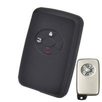 For Toyota Prius Highlander Yaris Landcruiser Prado Avalon 4-Runner RAV4 Estima Alphard Cover Remote Fob  Silicone Car Key Case