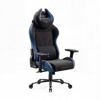 Biuro kėdė Diablo Chairs žaidimų audinio kėdė Black-Blue Diablo X-Horn 2.0 Night Blue Normal | 5907367508215 | 5907367508215