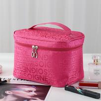 Women Cosmetic Bag Portable Cute Multifunction Beauty Zipper Travel Letter Makeup Bags Pouch Toiletry Organizer Holder Toiletry
