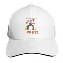 Pingu Noot Noot Logo Angery Pingu Cap Fashion Casual Baseball Caps Adjustable Hat Hip Hop Summer Unisex Baseball Hats One Size