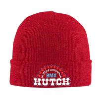 Hutch HiPerforUnisexce BMX Red White Blue Black Tim Judge Warm Knitted Cap Winter Knit Bonnet Hat Skullies Beanies Hip Hop Caps One Size