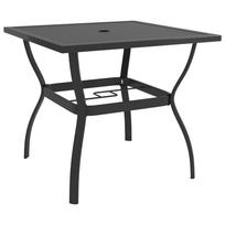 Garden Table Anthracite 32.1 x 32.1 x 28.3 in (L x W x H) Steel
