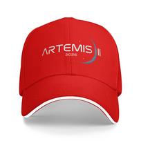 Artemis Ii Launch To The Moon Space Mission  Sun Baseball Cap  Summer Design Print Trucker Hat For Unisex Outdoor Snapback Cap One Size