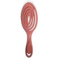 Flexible Oval Vent Hair Brush with Multiple Rows of Bristles for Scalp Massage and Detangling Suitable for Wet and Dry Hair One Size