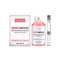 Collagen Peptide Pink PDRN Glow Intensive Ampoule | Copper Peptides&Vitamin B12 Serum for Face with Collagen & Multi Peptides & Hyaluronic Acids 1PCS
