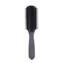 Handle Hollow Air Comb Scalp Massage Hollow Hair Brush Hair Care Portable Comb  Household StyleA-Black