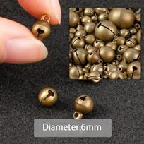 50/20/10/5pcs Festival Party Decoration Bronze Metal Jingle Bells Multifunctional Multiscale Christmas Tree Decorations