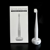 Red & Blue Light Therapy Toothbrush  3 In-1 Cleaning Teeth Whitening Gum Care System Dual-Light Therapy Toothbrush balta