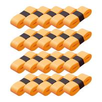 20lots Durability Sport Adhesive Grip Tape Baseball Bat Bicycles Handle Tape for Sports Equipment Including Racquets geltona