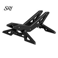 Tool-free Bike Stand Adjustable Parking Heavy Duty Indoor Outdoor Garage MTB Mountain Plastic Road Bicycle Display Floor Rack Fits 16-29-Inch Bicycles juoda