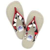 Zori Igusakun [Comfortable Fit with Premium Tightly-Woven Tatami] Unisex Zori Sandals Tatami, Made in Japan Thong Shippo Black 25cm