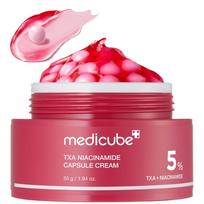 medicube TXA+Niacinamide Capsule Cream | Dual Radiance Moisturizer  Ideal for Use After Spot Care | For Uneven Skin Tone  Texture & Hydration | 9
