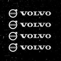 4/8 vnt. Volvo automobilio metalinės dekoracijos lipdukai Automobilio interjero lipdukai Volvo XC40 XC60 XC90 S60 S90 V50 V70 V60 Automobilio interjero aksesuarai