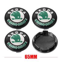 fkrmu1 4vnt. 55/65mm Originalus automobilio ratlankio centrinis dangtelis Stebulės dangtelis Emblema Pakeitimas Skoda Octavia Fabia Rapid Yeti Superb A5 A7 VRS VII