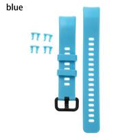 Classic Wristbands Sports Replacement Strap For Honor Band 5 4 Silicone Watch Band mėlyna
