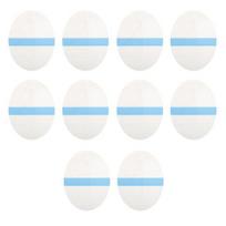 Vandeniui atsparūs nematomi pleistrai kojoms, krūtų pakėlimo pleistrai, šlaunų apsaugos, apsaugančios nuo nutrynimų juostelės 10-pcs white