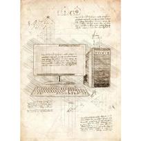 Pop Vintage Sketch Video Game Handle VR Gaming Poster Wall Art Pictures Canvas Painting Gamer Room Home Decor 21cm×30cm NoFrame