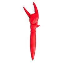 Fun Lobster Paw Ballpoint Pen Personality Crab Clip Pliers Pen Cute Creative Korean Stationery Office Supplies School Not scalable red