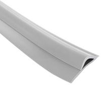 Yousheng 300/600CM Kilimo Krašto Apdailos Juosta Lipni Vandeniui Atspari Pjaunama Grindų Perėjimo Juosta Lanksti PVC Stora Kilimo Pado Krašto Juosta 3M šviesiai pilka spalva