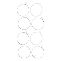 8 String Mandolin Strings Replacement Strings 8 String Set Winding Part Metal Texture Suitable for Long Tone Life